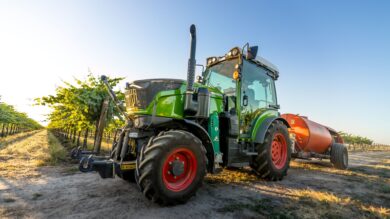 Fendt 200 V/f/p vario tractor.